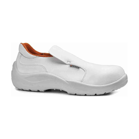 Base - Chaussures de sécurité basses en microfibre blanc CLORO S2