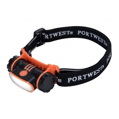 Portwest - Lampe frontale rechargeable par USB - PA70