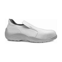 Base - Chaussures de sécurité basses en microfibre blanc CADMIO S1