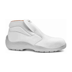 Base - Chaussures de sécurité hautes en microfibre blanc ARGO S2