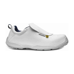 Base - Chaussures de sécurité basses en microfibre blanc BOB S3S