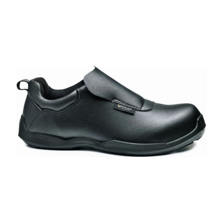 Base - Chaussures de sécurité basses en microfibre noir COOKING S2