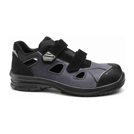 Base - Chaussures de sécurité basses en tissu technique noir SYRIUS S1PL