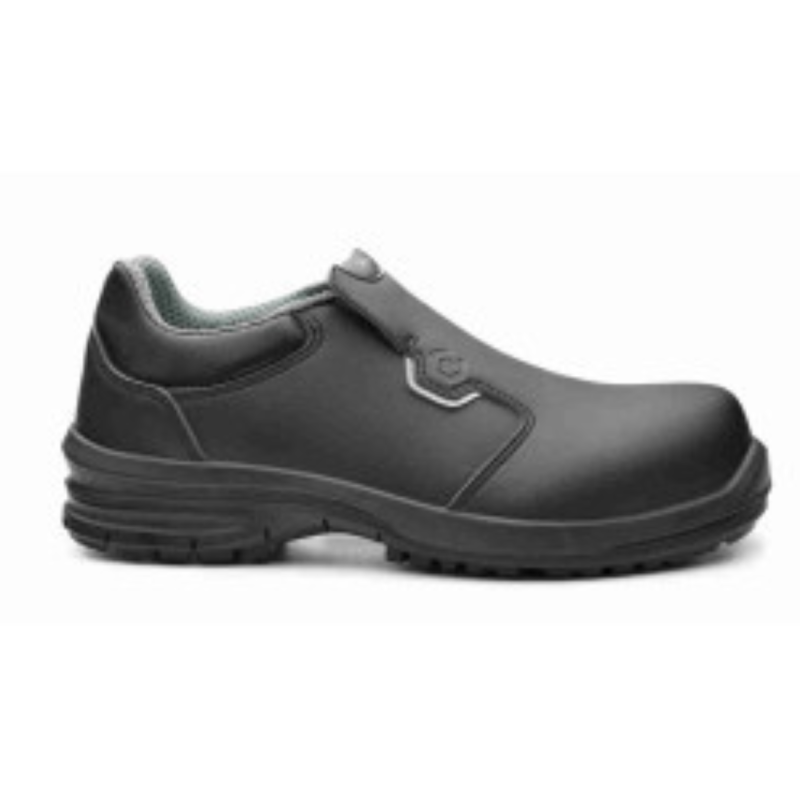 Base - Chaussures de sécurité basses en microfibre noir KUMA BLACK S2