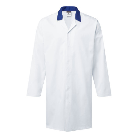 Portwest - Blouse longue sans poche en poly-coton pour l'industrie alimentaire