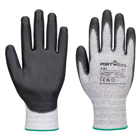 Portwest - Gants Grip Diamond Knit jauge 13 en PU (Pack de 12)