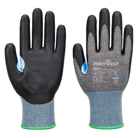 Portwest - Gants anti-coupures CS de niveau D jauge 15 en mousse de nitrile