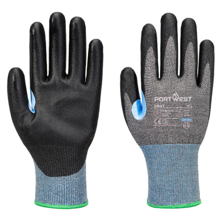 Portwest - Gants anti-coupures CS de niveau D jauge 15 en PU avec renfort pouce
