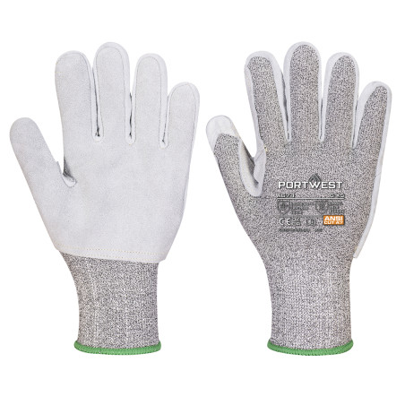 Portwest - Gants anti-coupures CS de niveau F jauge 13 avec paume en cuir