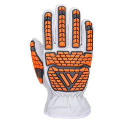 Portwest - Gants anti-impacts et anti-coupures de niveau F en cuir