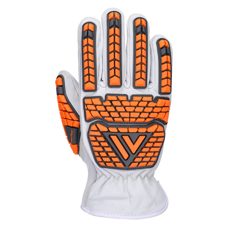 Portwest - Gants anti-impacts et anti-coupures de niveau F en cuir