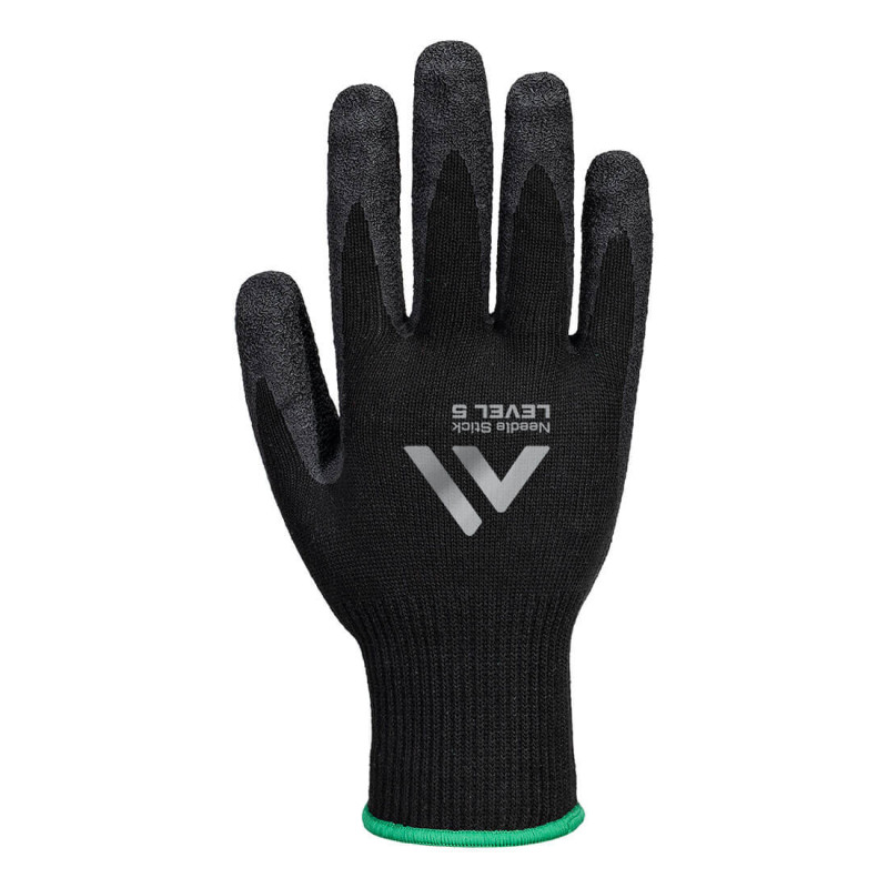 Portwest - Gants résistants aux verres et à la perforation en maille d'acier et latex