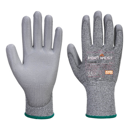 Portwest - Gants anti-coupures de niveau C jauge 13 en PU lisse (Pack de 12)