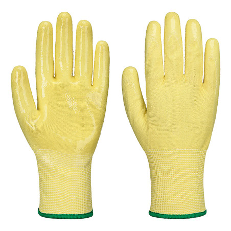 Portwest - Gants anti-coupures de niveau E jauge 15 et anti-chaleur 250°C en silicone