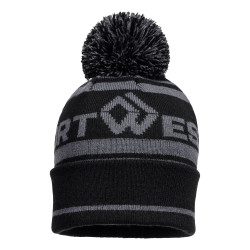 Portwest - Bonnet avec logo Portwest en acrylique avec pompon