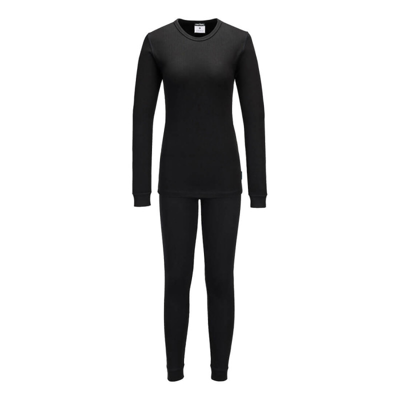 Portwest - Ensemble haut et bas de sous-vêtements thermiques pour femmes