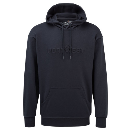 Portwest - Sweat-shirt à capuche en poly-coton et poche kangourou et logo Portwest