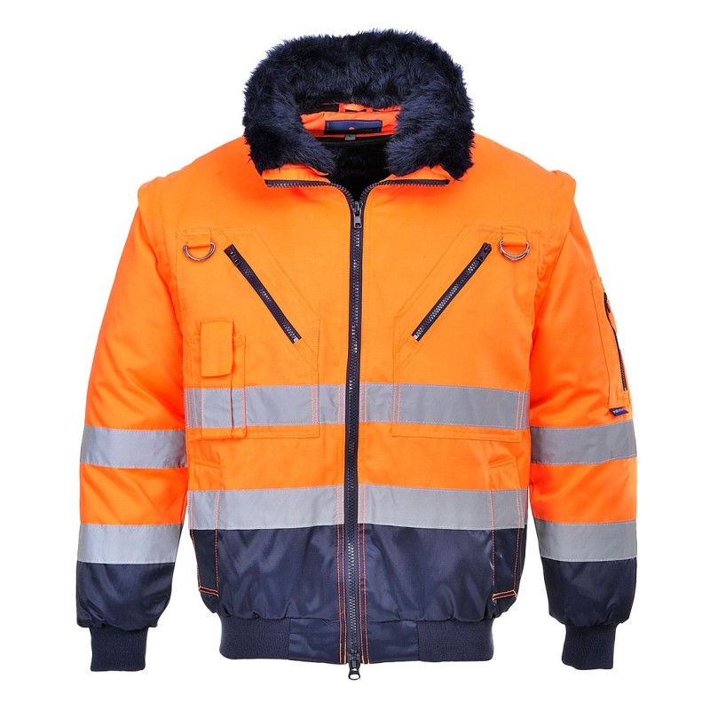 Portwest - Blouson pilote 3 en 1 HV - PJ50