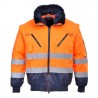 Portwest - Blouson pilote 3 en 1 HV - PJ50