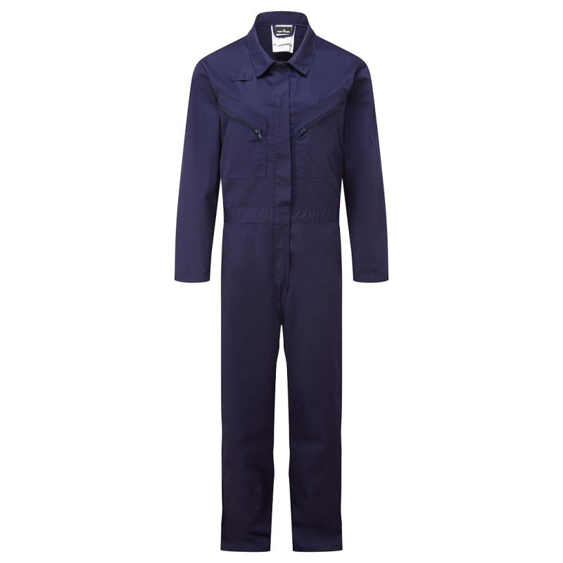 Portwest - Combinaison de travail zipppée classique en poly-coton pour femmes