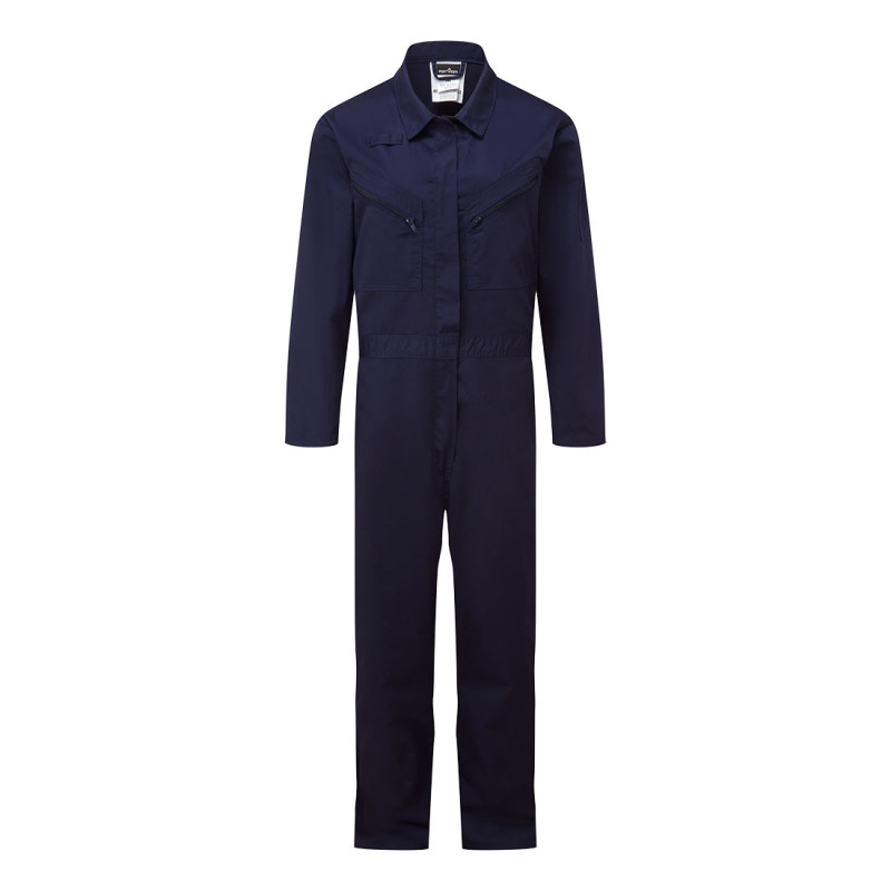 Portwest - Combinaison de travail zipppée classique en poly-coton pour femmes
