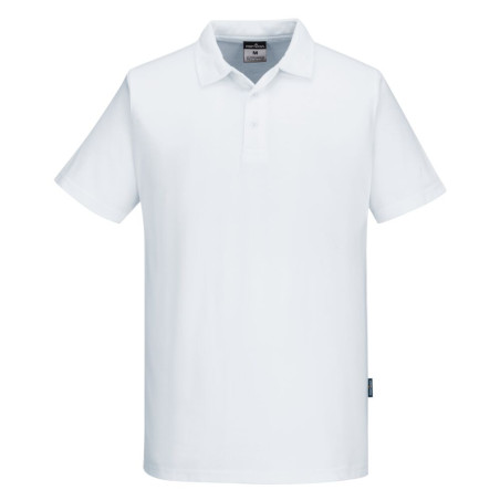 Portwest - Polo à manches courtes pour Chefs en tissu MeshAir dans le dos 100% coton