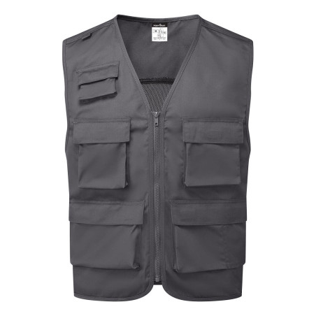 Portwest - Gilet de travail sans manches multi-poches en poly-coton