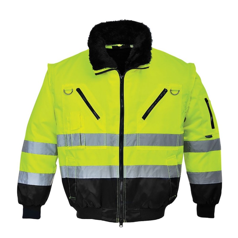 Portwest - Blouson pilote 3 en 1 HV - PJ50
