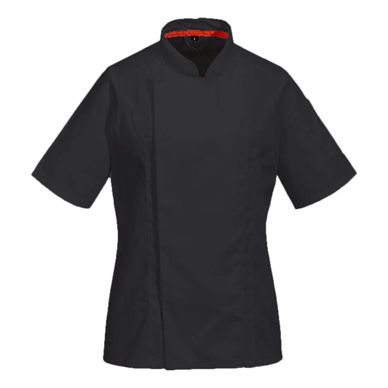 Portwest - Veste de cuisine à manches courtes en tissu aéré Pro coupe slim fit