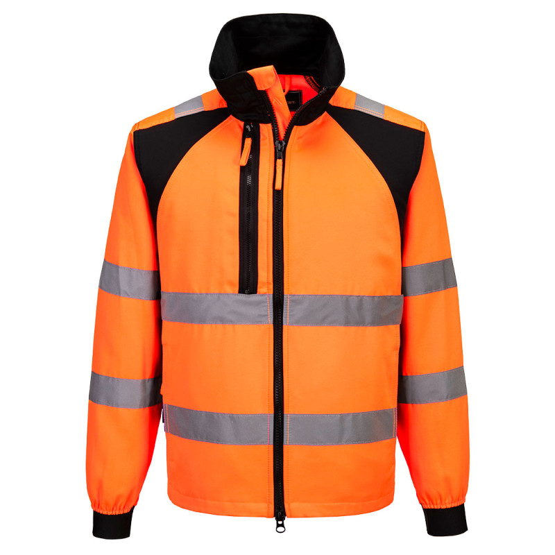 Portwest - Veste de travail  en tissu recyclé WX2 haute visibilité classe 2 ou 3