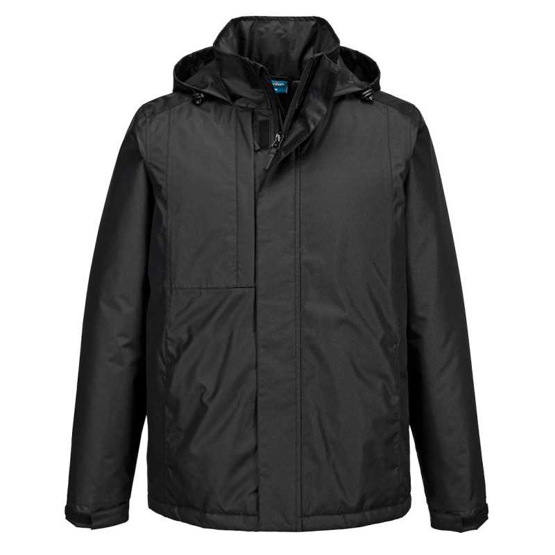 Portwest - Parka imperméable et chaude en tissu recyclé WX2