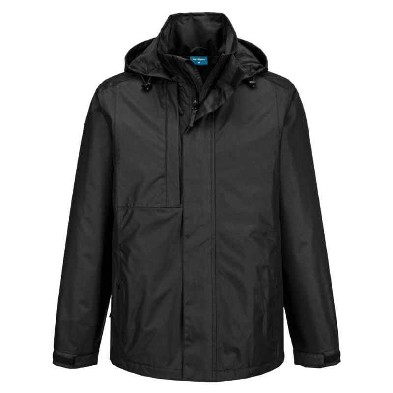 Portwest - Veste de pluie imperméable en tissu recyclé WX2