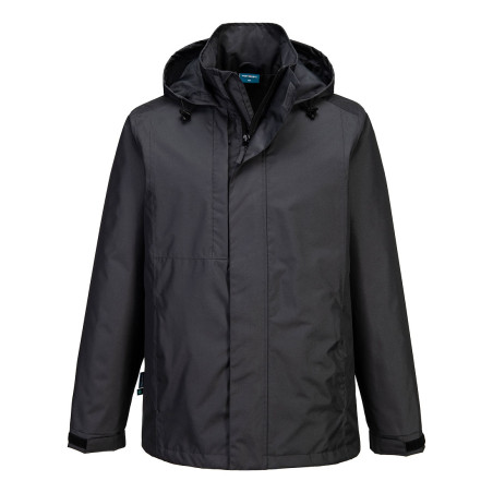 Portwest - Veste de pluie imperméable en tissu recyclé WX2