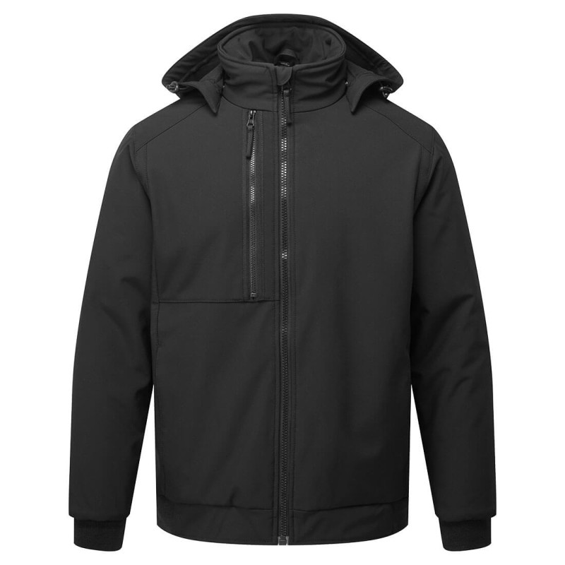 Portwest - Softshell imperméable doublée micro polaire en tissu recyclé WX2