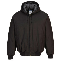 Portwest - Veste à capuche avec doublure en duvet de canard 100% coton