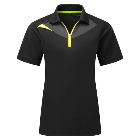 Portwest - Polo manches courtes en tissu respirant coupe slim fit pour femmes DX4