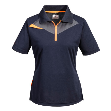 Portwest - Polo manches courtes en tissu respirant coupe slim fit pour femmes DX4
