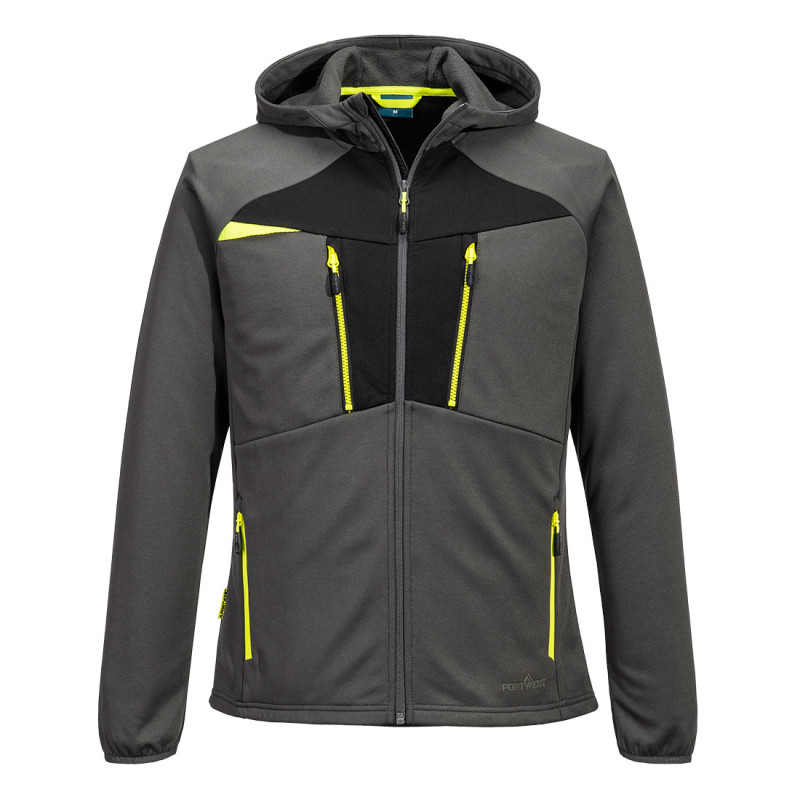 Portwest - Sweat-shirt en tissu respirant doublé micro-polaire avec capuche DX4