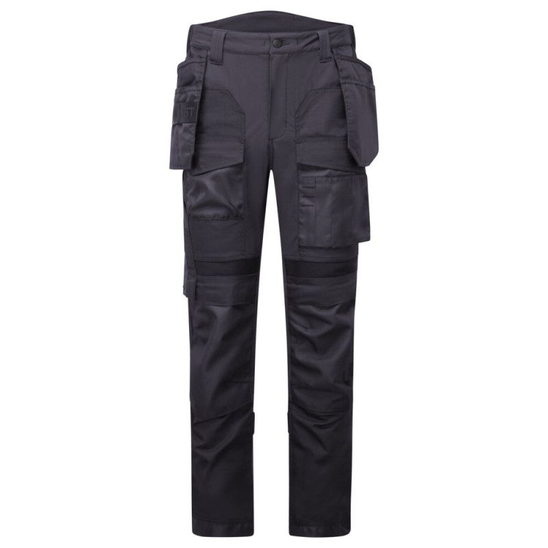 Portwest - Pantalon de travail spécial artisan poseur renforcé au niveau des cuisses DX4