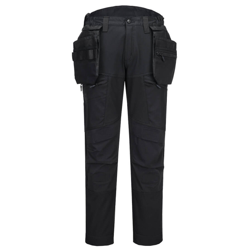 Portwest - Pantalon de travail stretch taille haute avec poches amovibles DX4