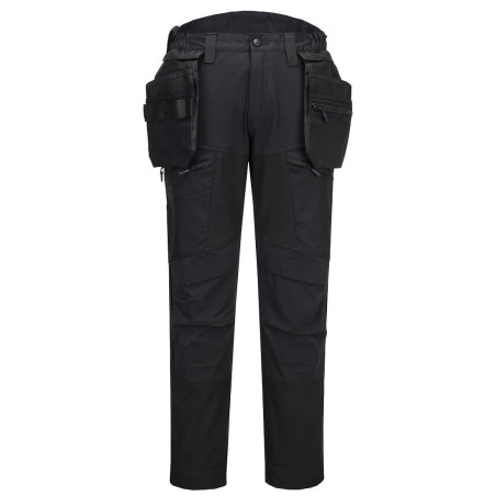 Portwest - Pantalon de travail stretch taille haute avec poches amovibles DX4