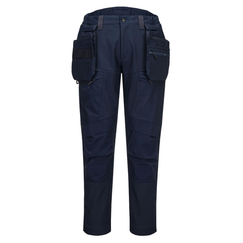 Portwest - Pantalon de travail stretch taille haute avec poches amovibles DX4