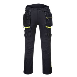 Portwest - Pantalon de travail stretch taille haute avec poches amovibles pour femmes DX4