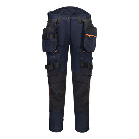 Portwest - Pantalon de travail stretch taille haute avec poches amovibles pour femmes DX4