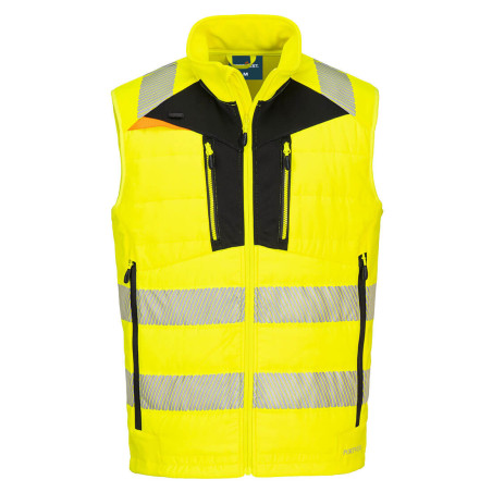 Portwest - Veste de travail sans manches stretch en tissu Ripstop 2 couches DX4 haute visibilité classe 1 et 2