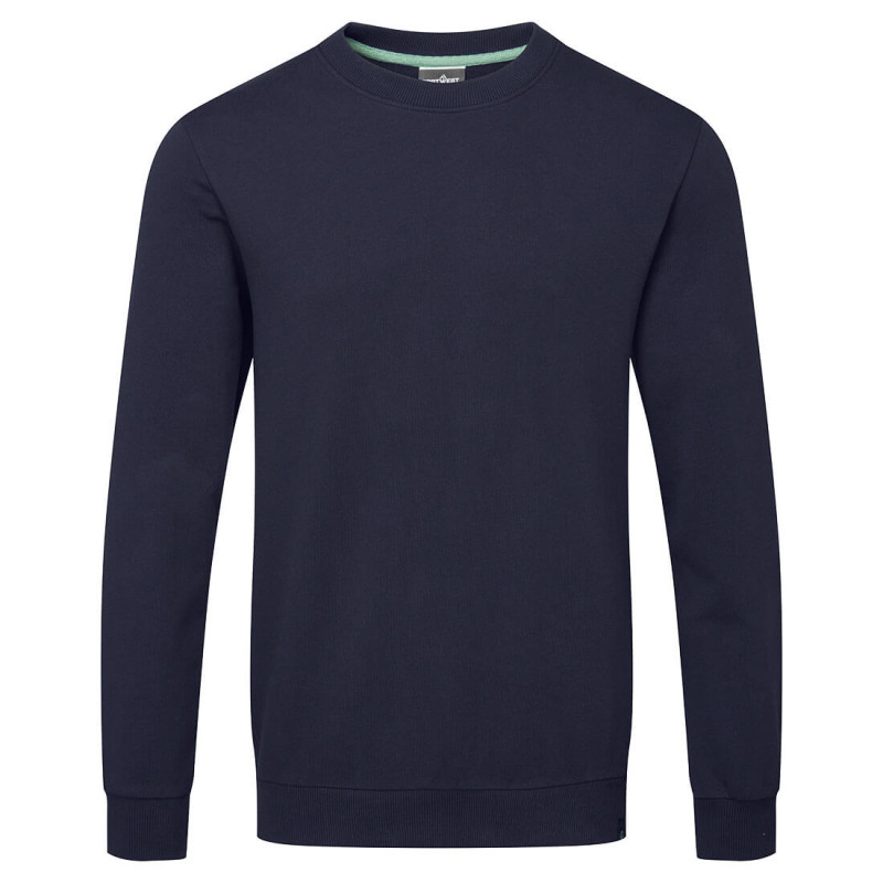 Portwest - Sweat-shirt en coton biologique recyclable simple et efficace