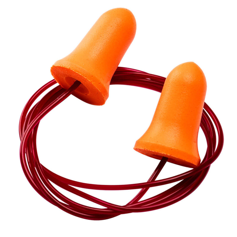Portwest - Bouchons d'oreilles Bell Confort en mousse PU avec cordon (Pack de 200)