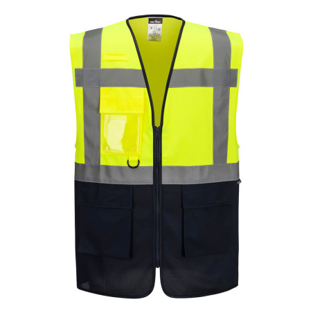 Portwest - Gilet de sécurité à contraste élevé ESSENTIAL ES1 haute visibilité classe 1
