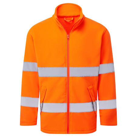 Portwest - Polaire anti-boulochage ESSENTIAL ES1 haute visibilité classe 2 et 3