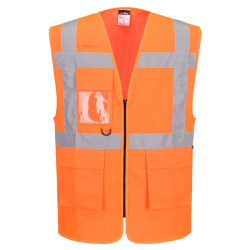 Portwest - Gilet de sécurité en maille aérée ouverture zipppée ESSENTIAL ES1 haute visibilité classe 2